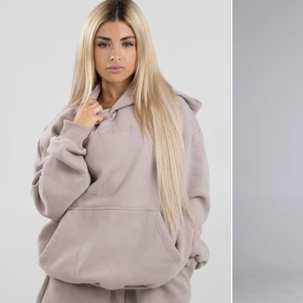 Cmfrt Brand Women's Cozy Hoodie - in color “Bark”